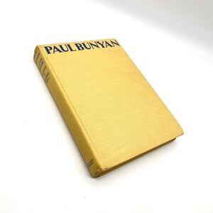 Paul Bunyan Esther Shephard Rockwell Kent Illustrated Harcourt Brace Hardcover